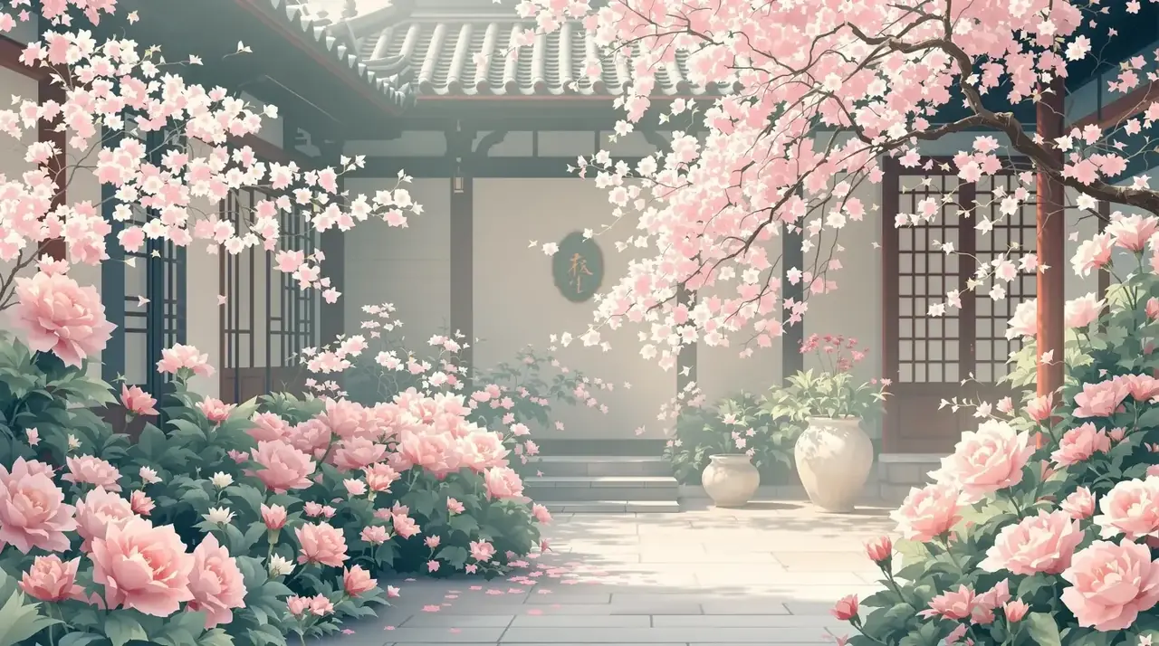 花开有声